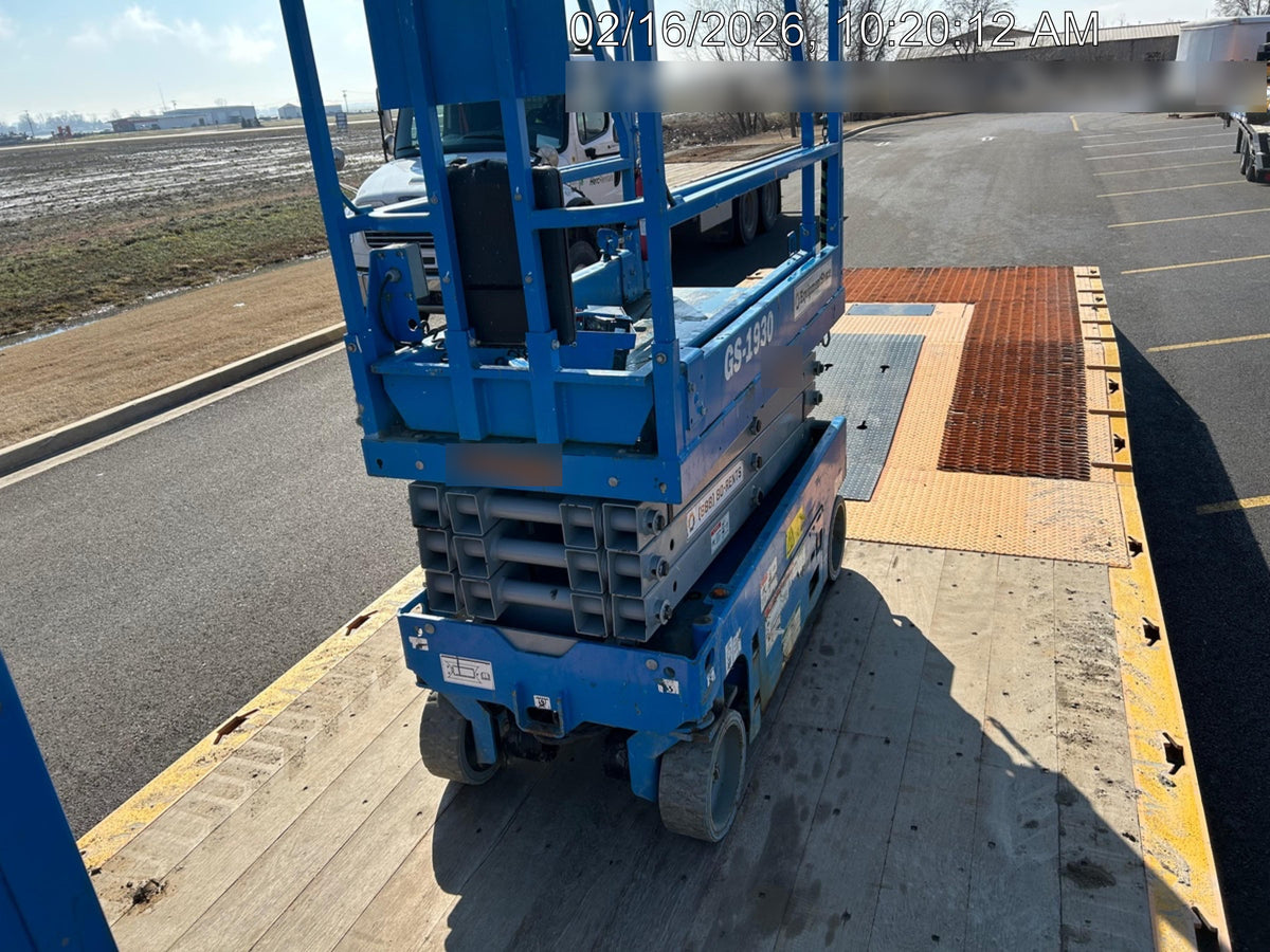 2020 Genie GS-1930 Fixed rails with chain entry gate - Pre A92.20