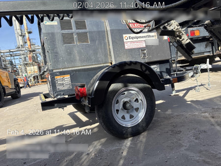 2020 Lincoln Electric Vantage 322 Welder Ready-Pak 3, Two wheel trailer, Fender and Light kit, Cable Rack