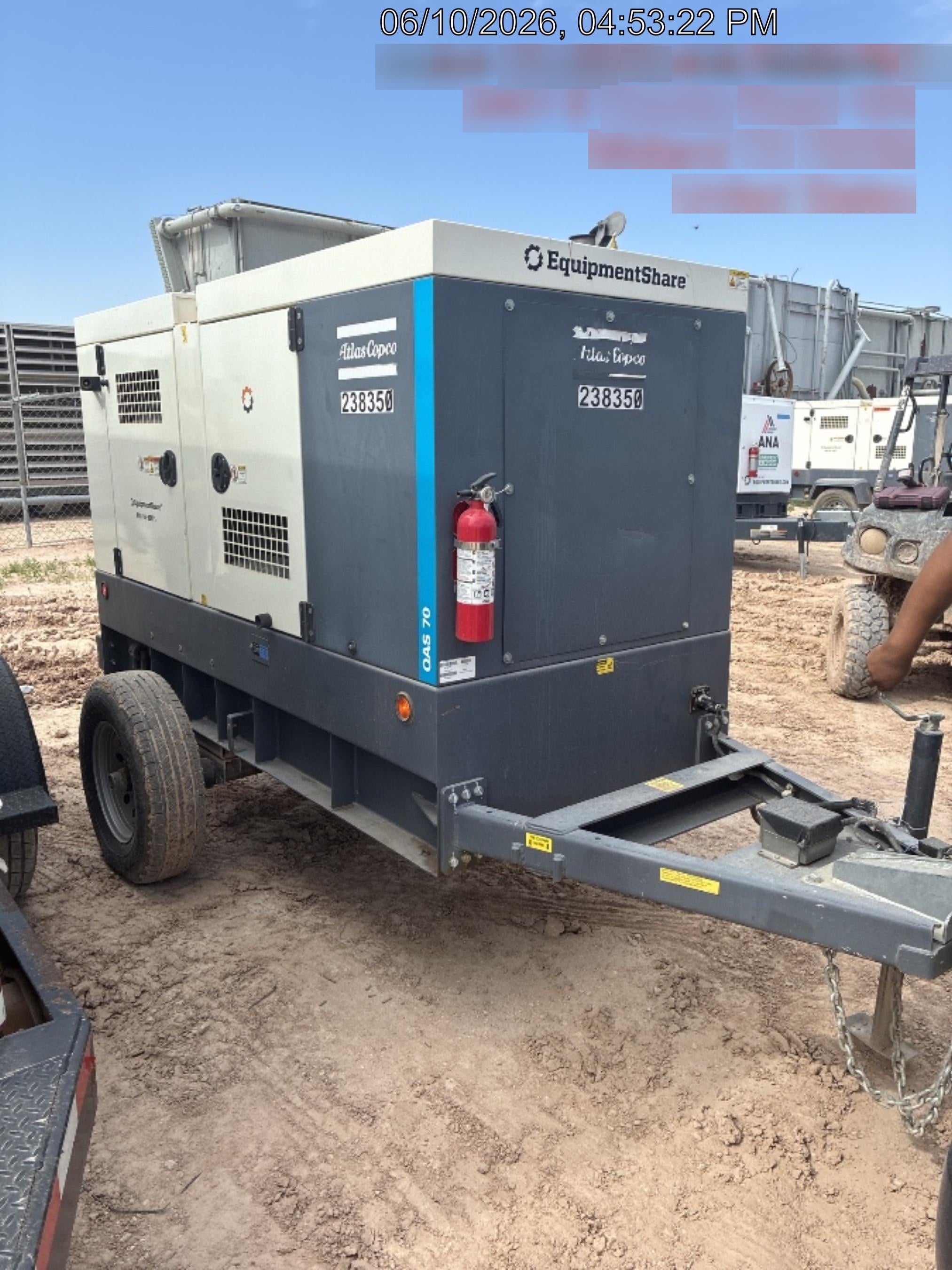 2022 ATLAS COPCO QAS 70