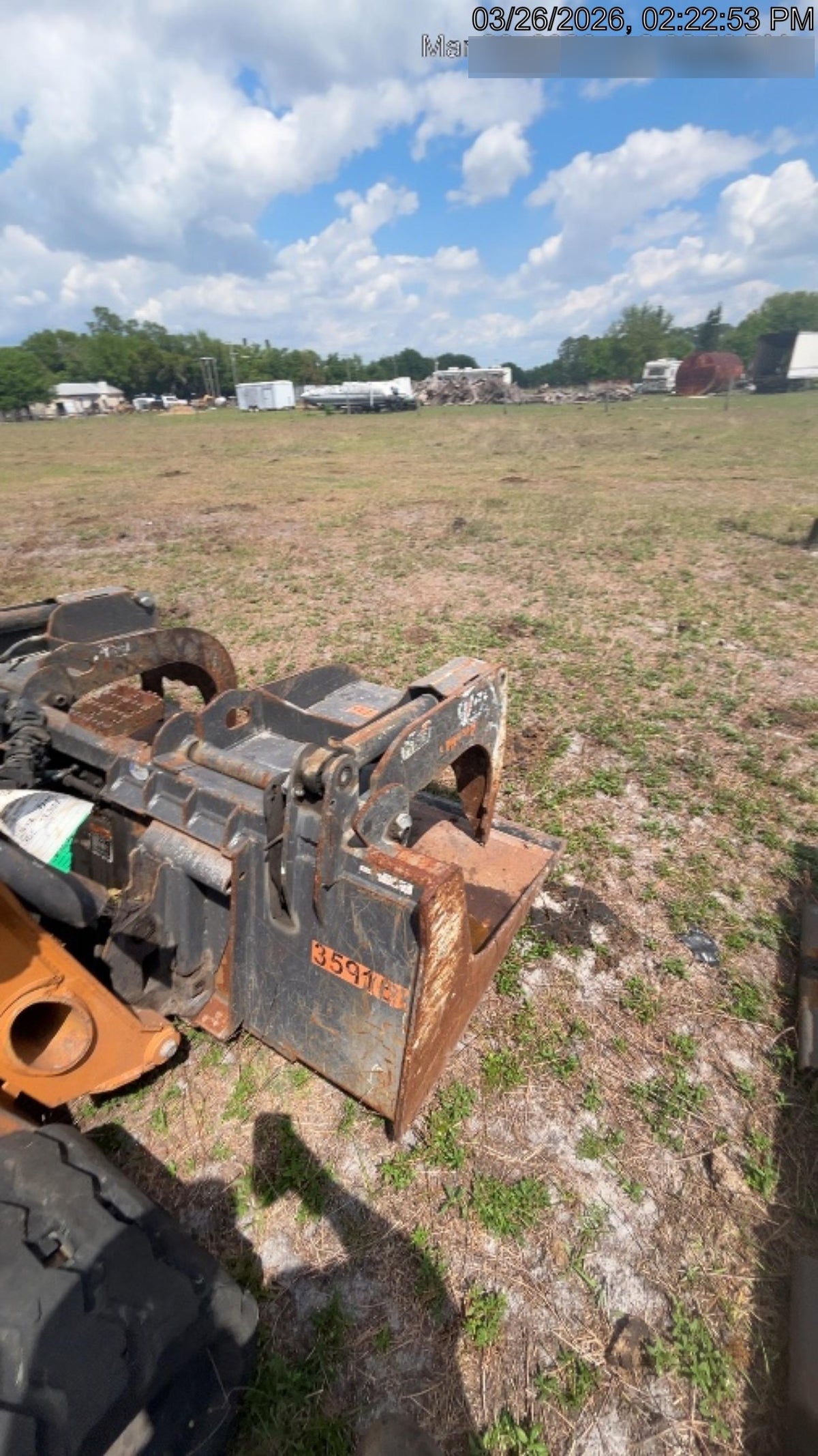 2019 PALADIN 76" Scrap Grapple Bucket - Paladin
