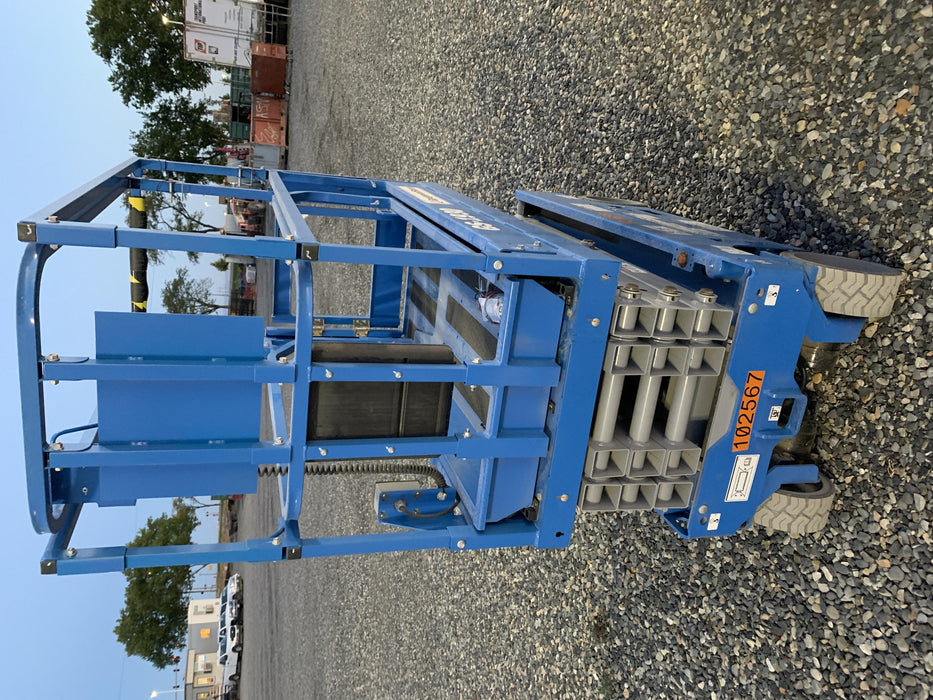 2020 Genie GS-1930 Solid Non Marking Tires, Beacon, Folding rails with half height swing gate, 800W Inverter