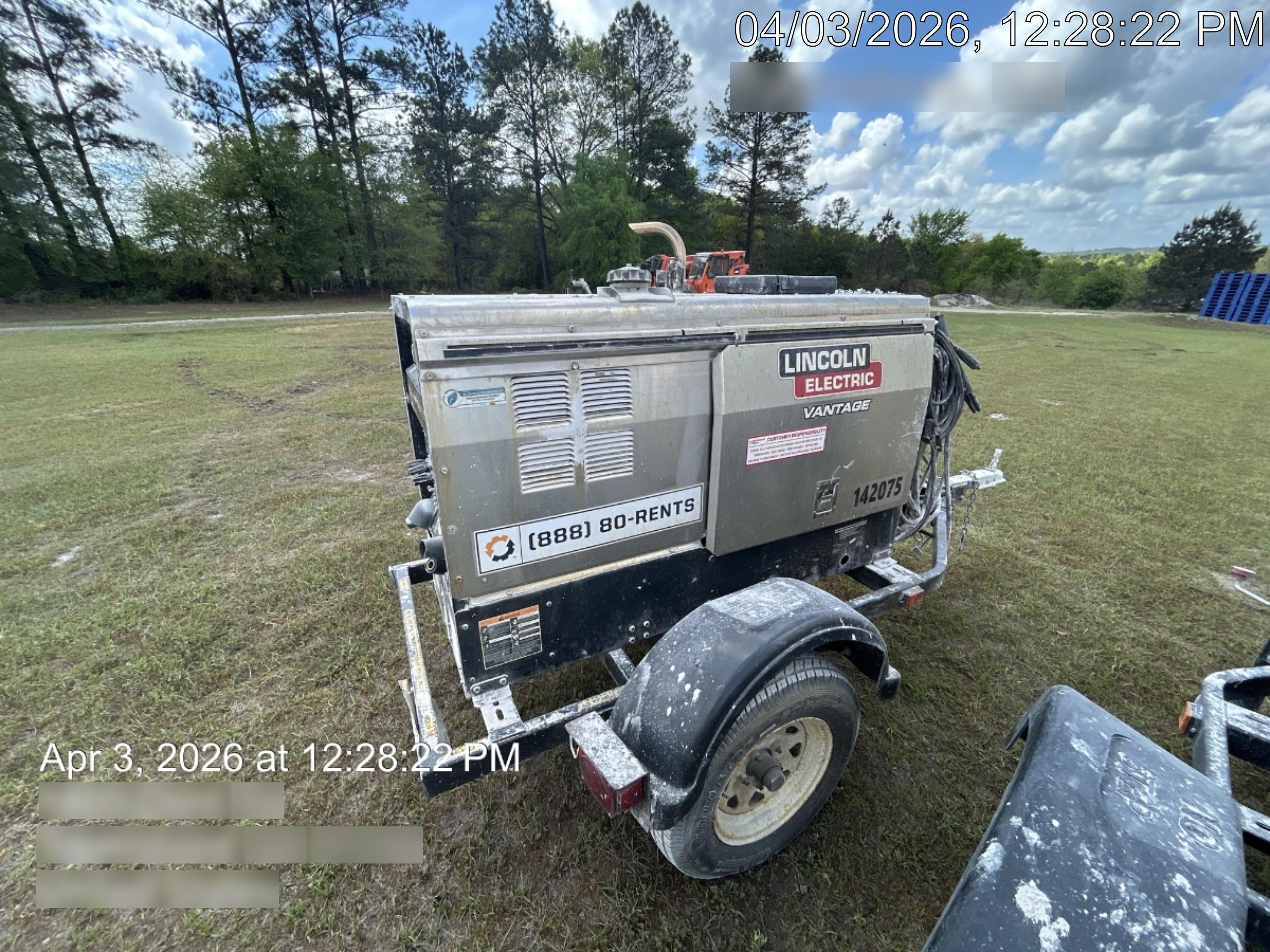2021 Lincoln Electric Vantage 322 Ready Pak 3
