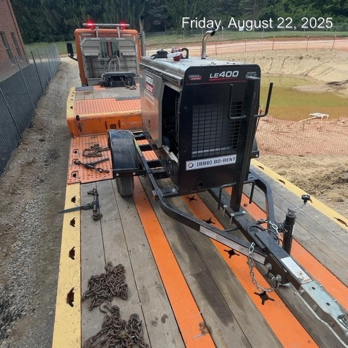 2024 Lincoln Electric LE400 Kubota V1505, Trlr, Cable Rack, Light Kit, ES Decals, T3