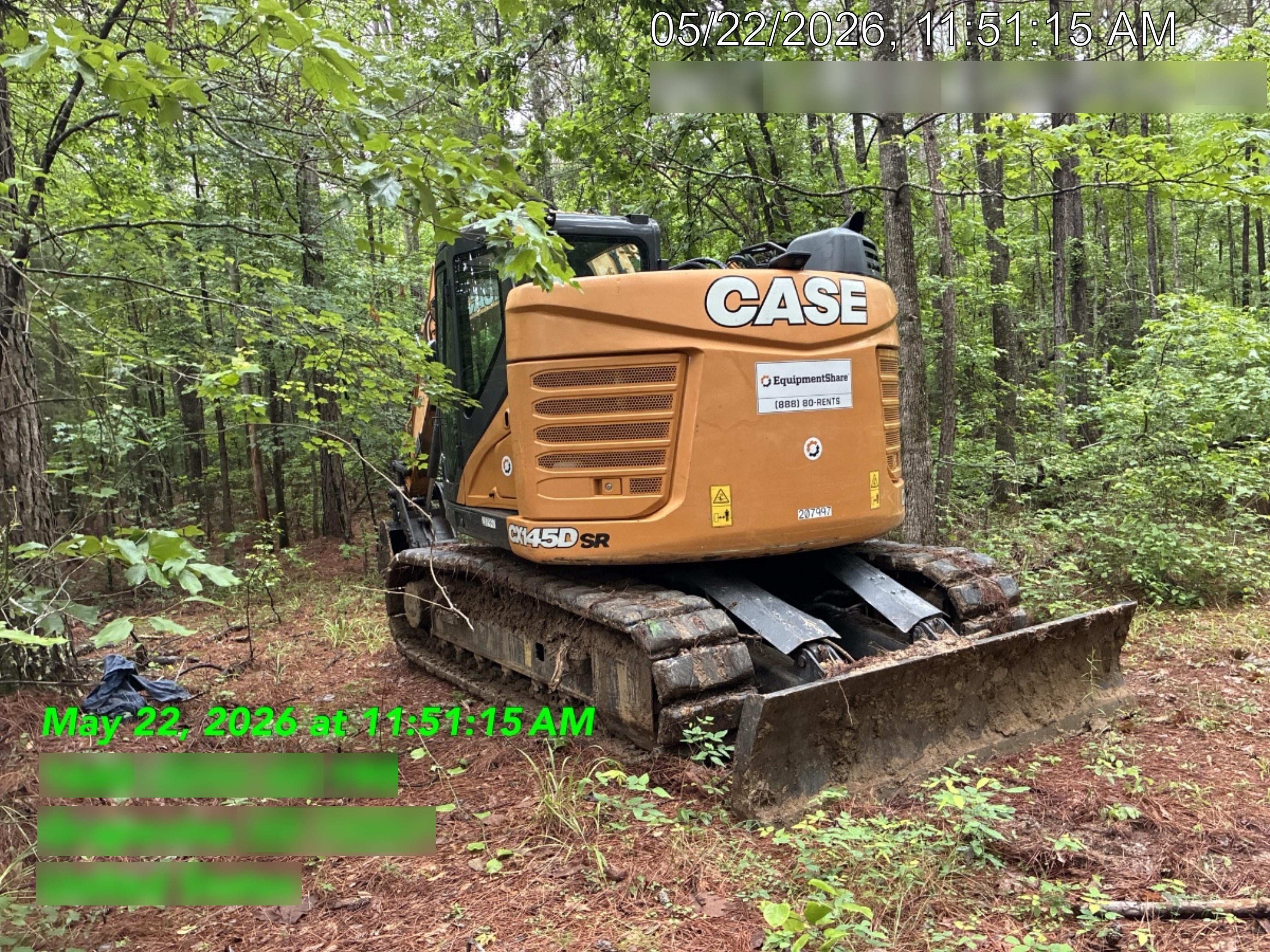2022 CASE CX145D SR