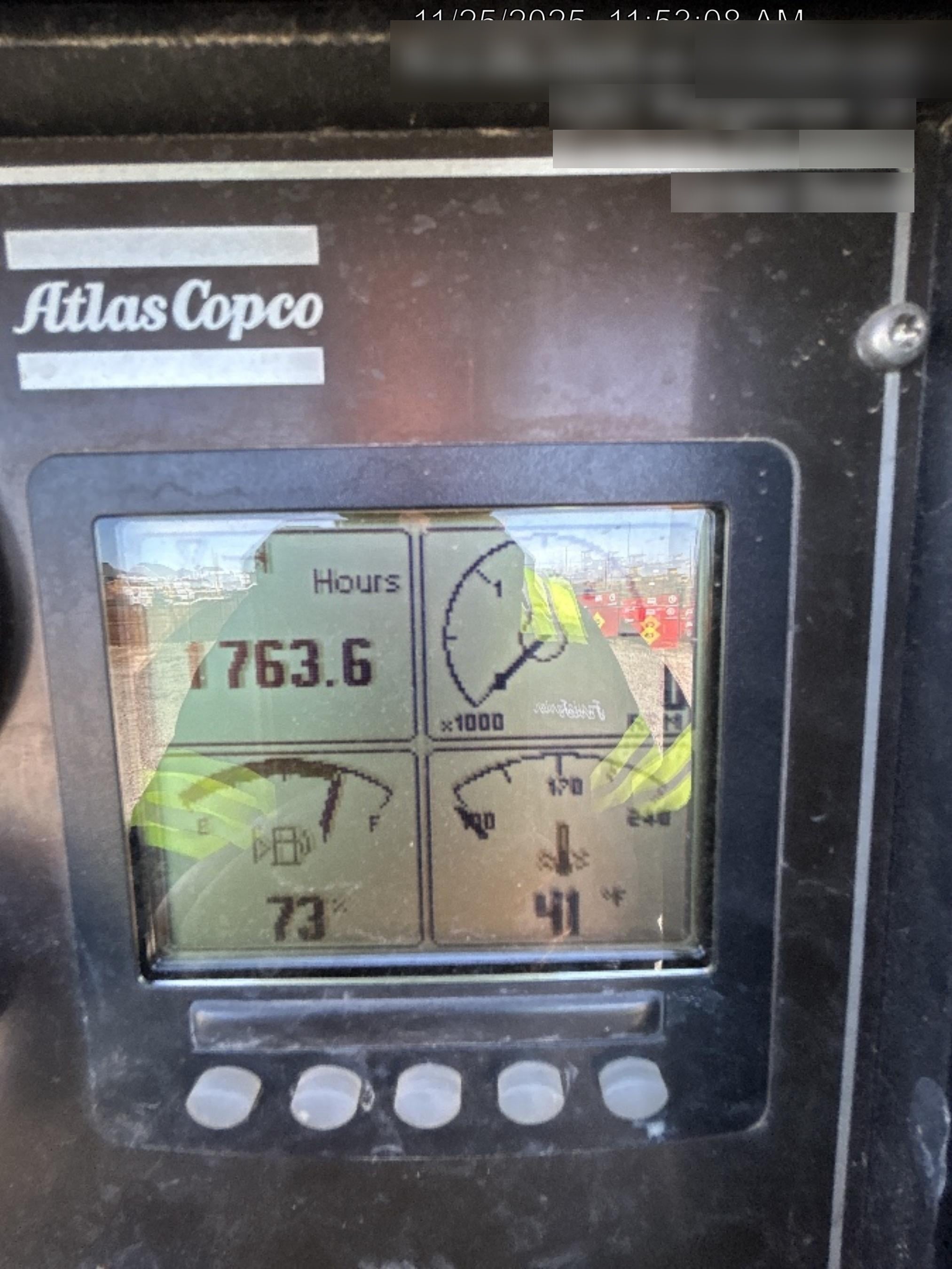 2020 ATLAS COPCO PAS 100 HF CS Enclosed