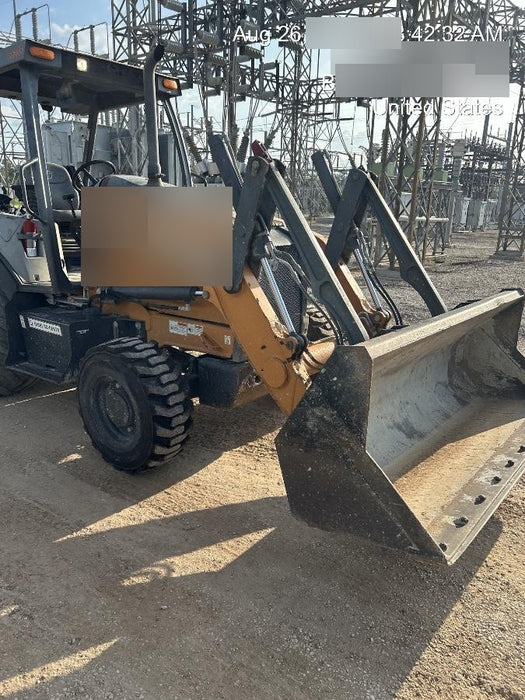 2020 Case 580N EP - Extendable Backhoe Canopy 4WD, Extendable Stick, Pilot Controls, 2 Way Hydraulics, Ride Control, TAG Manual QC