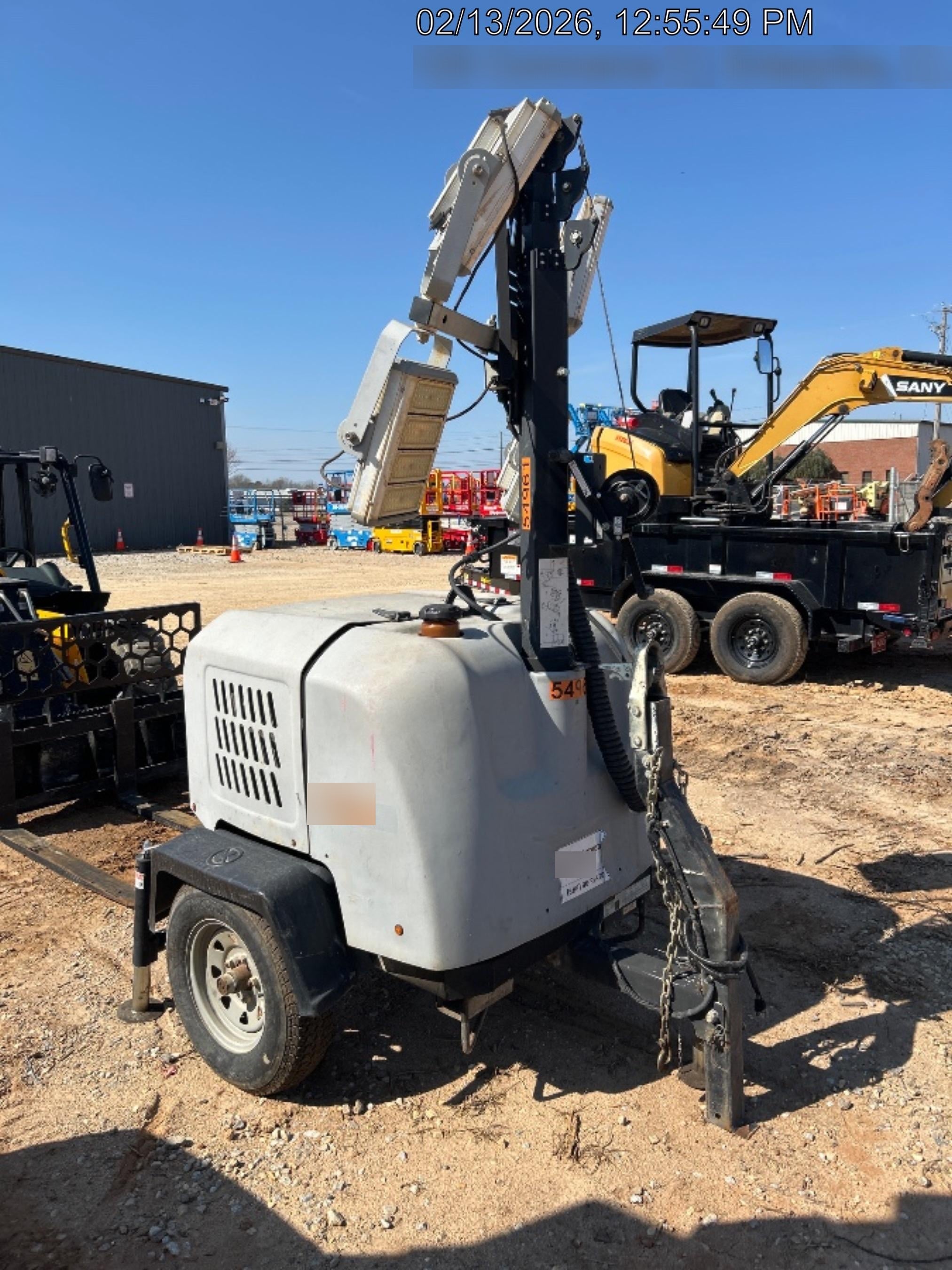 2019 Wacker Neuson LTV6K-LED Standard LED Towable Light Tower w/None