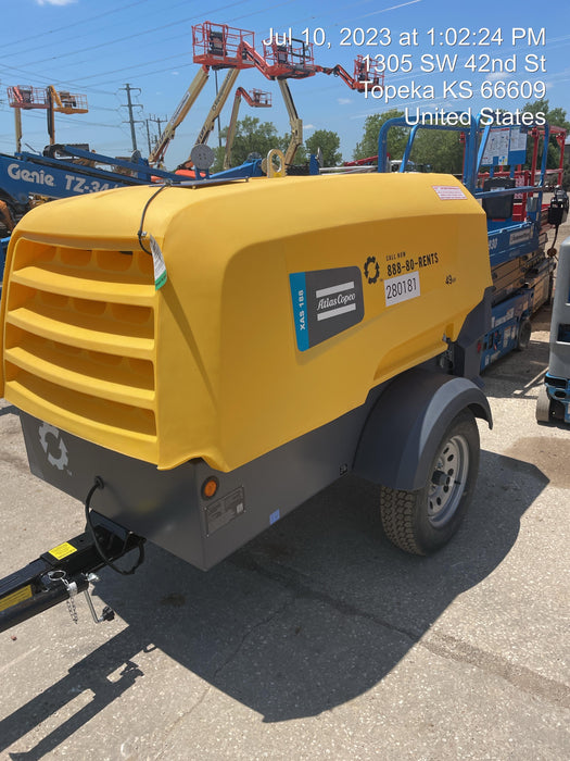2022 ATLAS COPCO XAS188 CWK