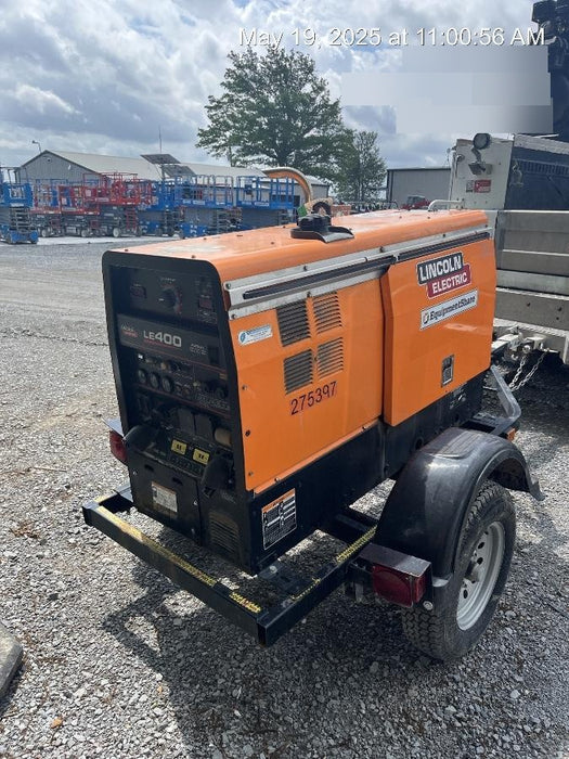 2022 Lincoln Electric LE400 Kubota V1505, Trlr, Cable Rack, Light Kit, ES Decals, T3