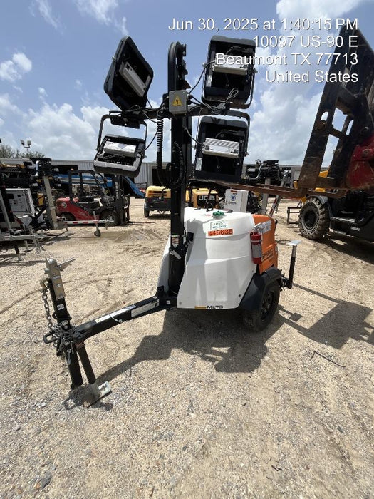 2024 Generac MLTS-4 2.4kW, Mitsu Eng, Analog, LED, Diesel.