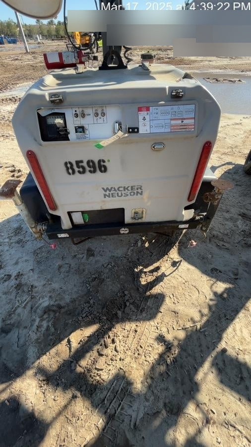 2018 Wacker Neuson LTV6L-MH Wacker Neuson LTV6L Towable Light Tower