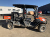 2022 Kubota RTV-X1140W-H Plastic Canopy, Windshield Acrylic Clear, LED Strobe Light, Wire Harness Kit, Back up Alarm