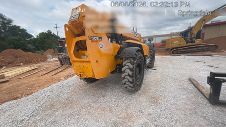 2020 JCB 509-42 Canopy, Solid Tires, Work Lights, Beacon, Aux Hydraulics, Back up Alarm, Lifting Eye, ES Decals