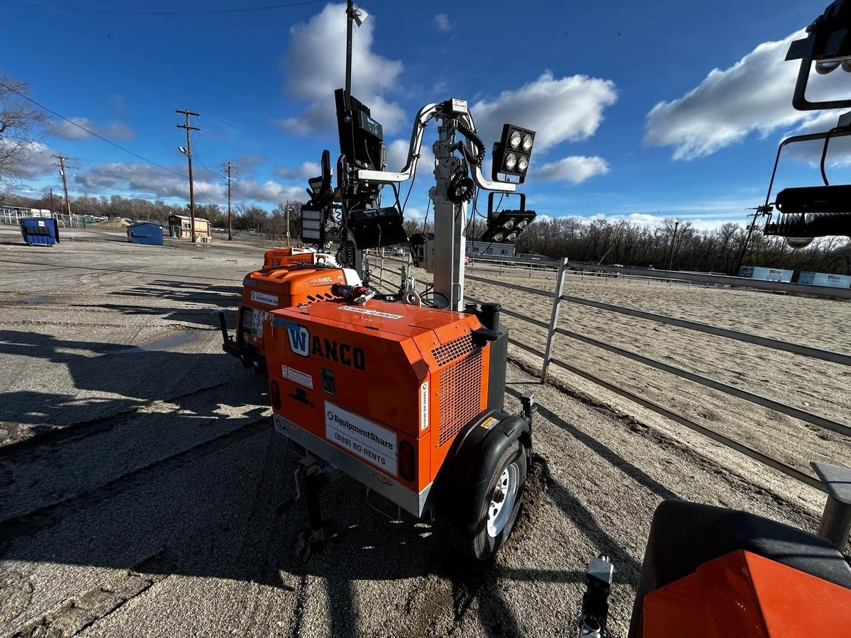 2024 Wanco WLTT-4MM4K Diesel, Deep Sea Controller, Shore Power Plug, Auto Start, (4) 350W LED Floodlights, 4kW Generator, 60 Gal Fuel Tank, 2" Ball, T3