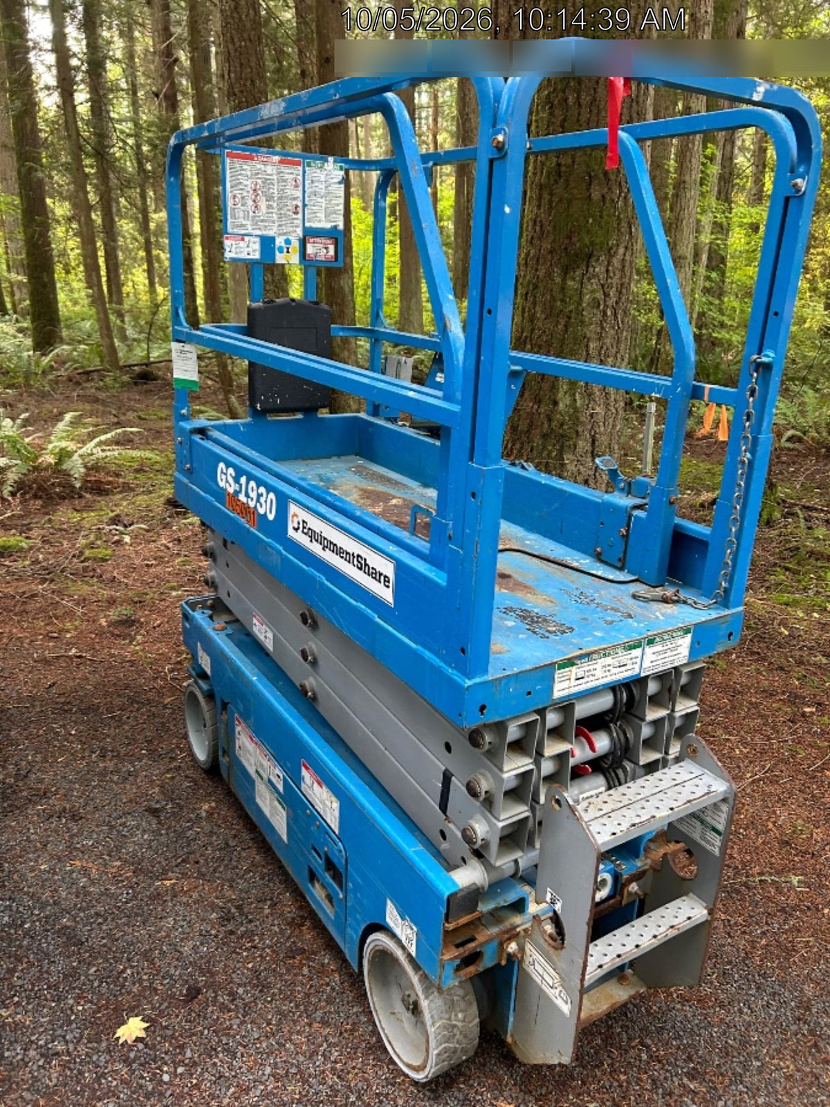 2020 Genie GS-1930 Standard Machine, 800W Inverter