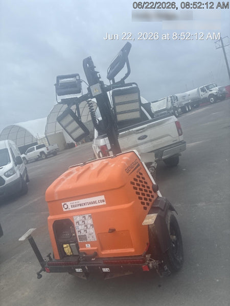 2023 Generac MLT2 Diesel, Flex Switch 120V Input, Powerzone Controller, (4) 320W LED Lights, 4kW Generator, 39.9 Gal Fuel Tank, 2" Ball, T3