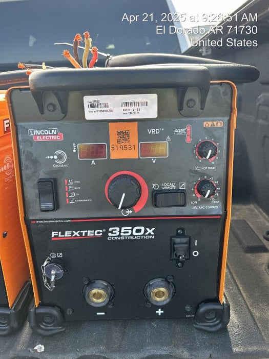 2025 LINCOLN ELECTRIC FLEXTEC 350X