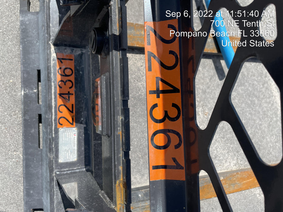 2022 PALADIN 48" Pallet Forks - Paladin