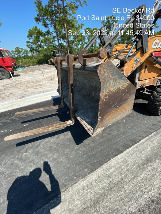 2014 WERK-BRAU 42" Forks - Backhoe