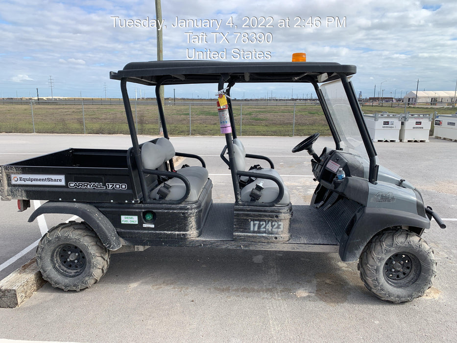 2021 Club Car CA1700D Canopy, Diesel, 4 Passenger