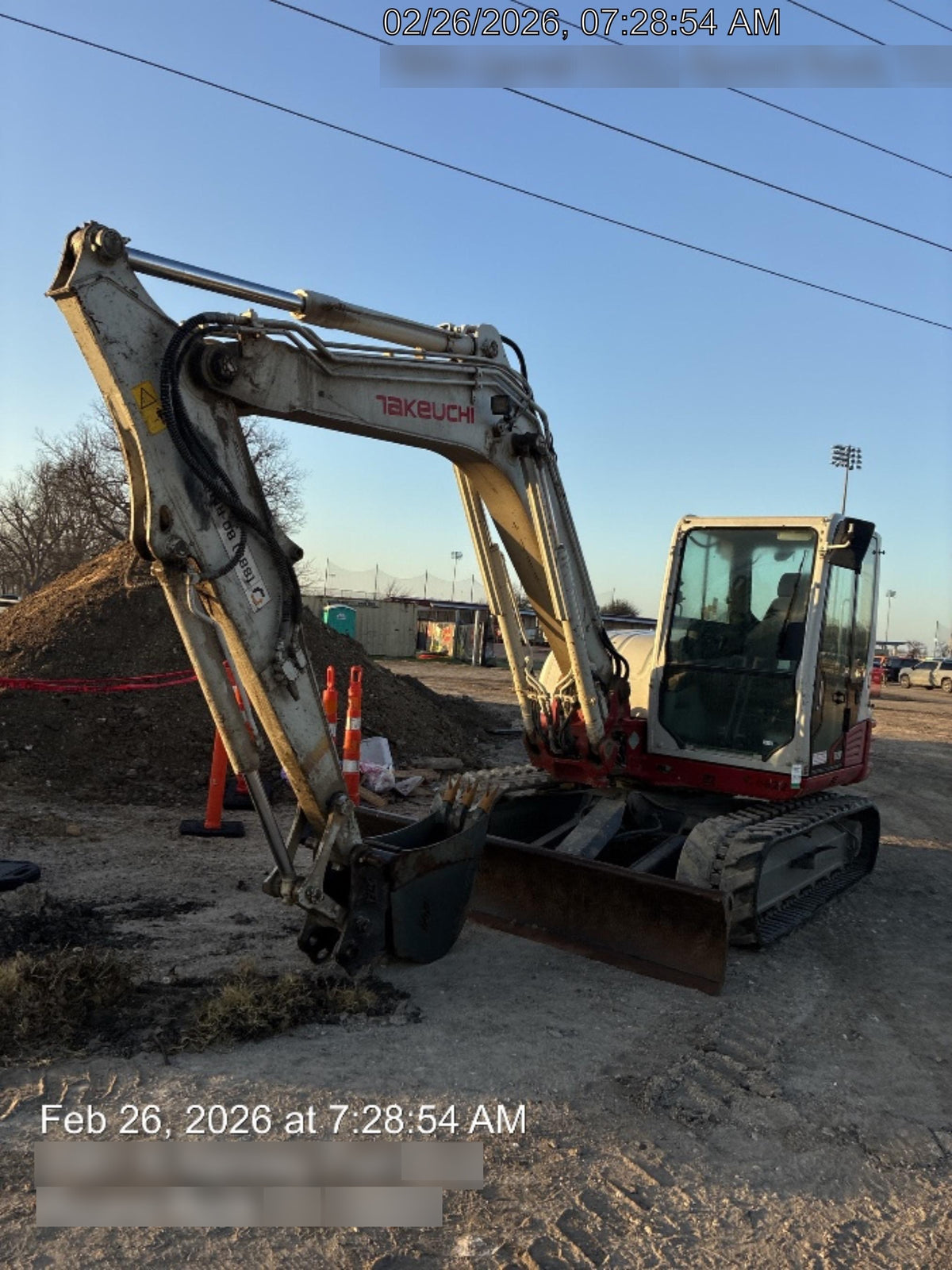 2019 Takeuchi TB290 Cab/Heat/AC Rubber tracks, Dozer blade, Travel alarm, Auxiliary hydraulics Manual QC, Hydraulic thumb, 18", 24", and 36" Buckets