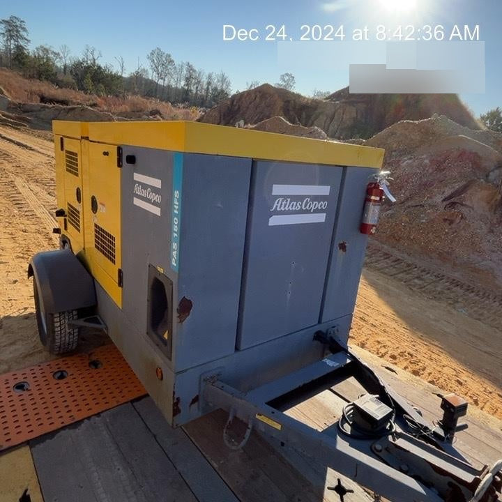 2020 ATLAS COPCO PAS 150 HF CS Enclosed
