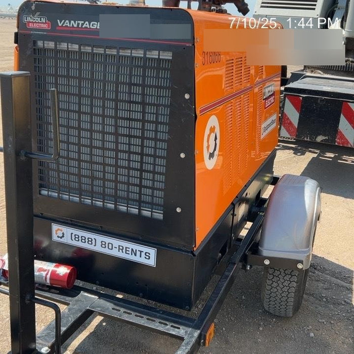 2023 Lincoln Electric Vantage 549X Crosslink Technology, Trailer Mounted, ES Decals, T3