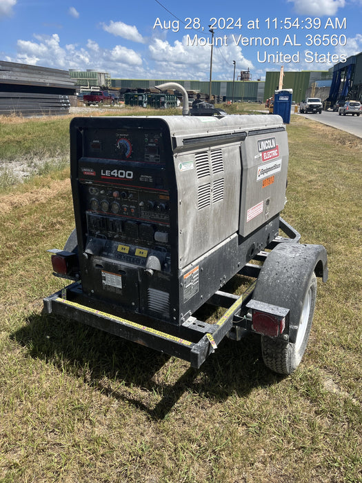 2024 Lincoln Electric LE400 Kubota V1505, Trlr, Cable Rack, Light Kit, ES Decals, T3