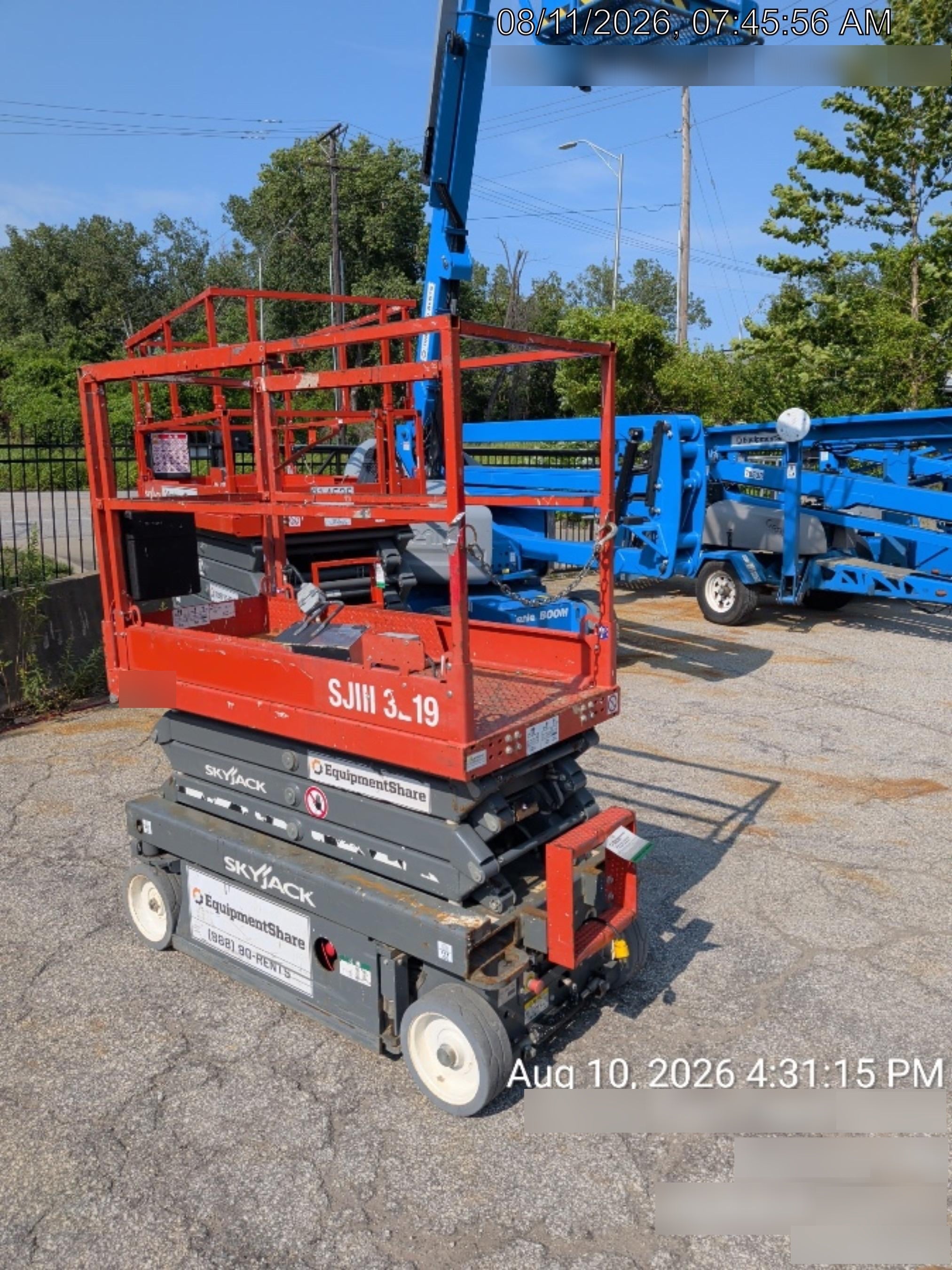 2019 Skyjack SJIII-3219 Standard w/Trojan Batteries