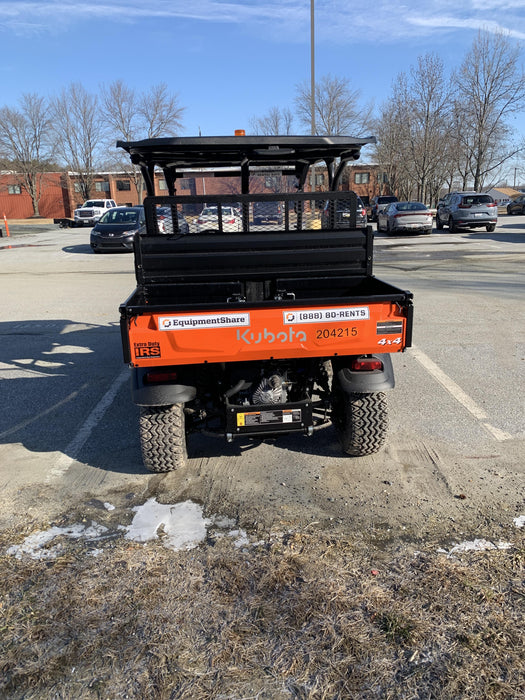 2022 Kubota RTV-X1140W-H Plastic Canopy, Windshield Acrylic Clear, LED Strobe Light, Wire Harness Kit, Back up Alarm