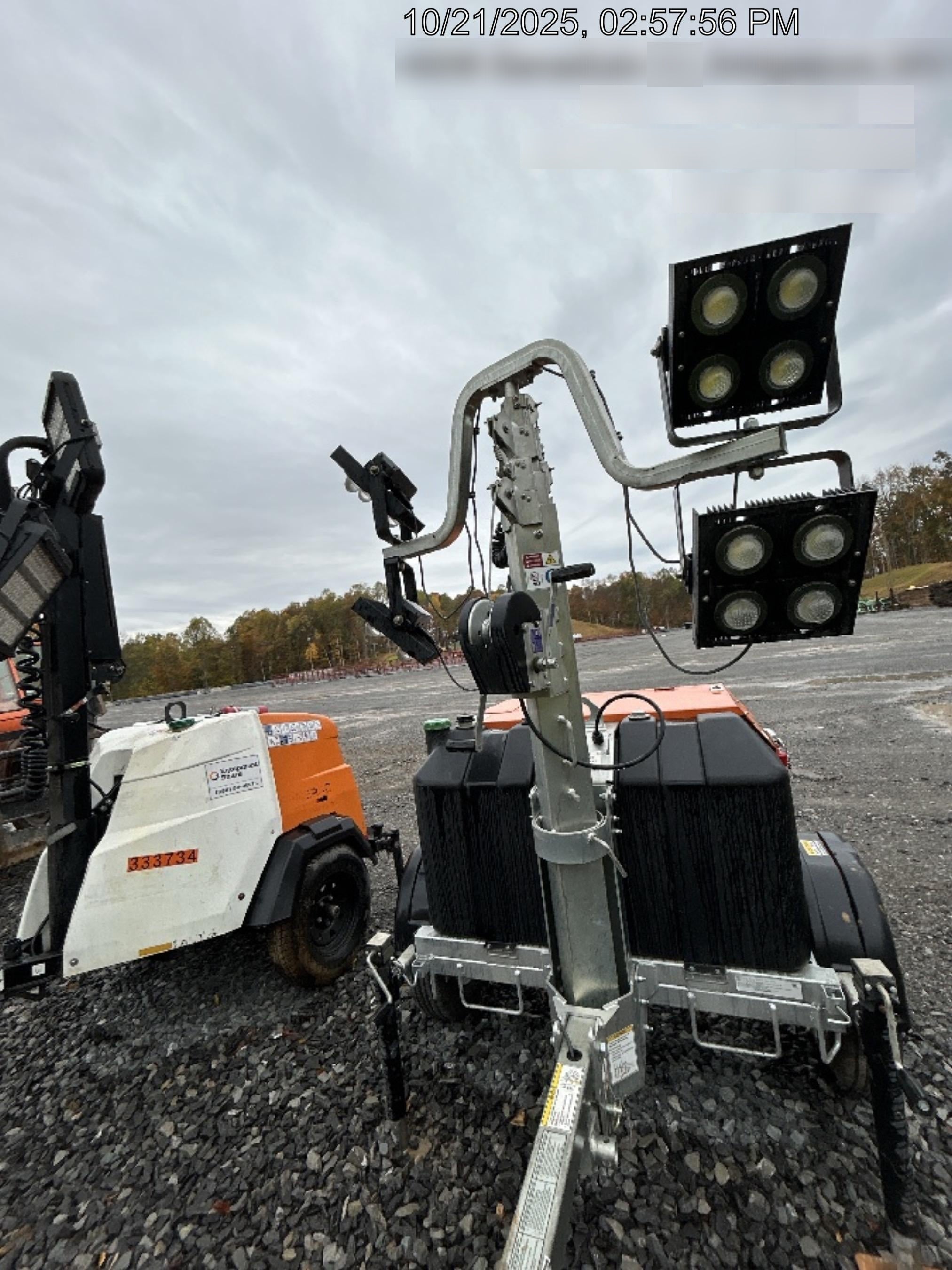 2024 Wanco WLTT-4MM4K Diesel, Deep Sea Controller, Shore Power Plug, Auto Start, (4) 350W LED Floodlights, 4kW Generator, 60 Gal Fuel Tank, 2" Ball, T3