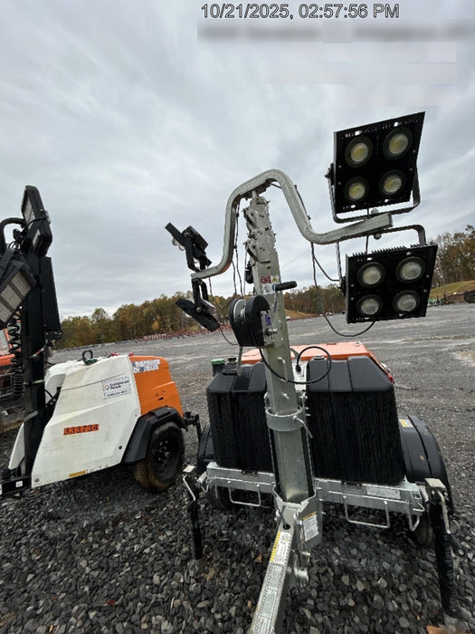 2024 Wanco WLTT-4MM4K Diesel, Deep Sea Controller, Shore Power Plug, Auto Start, (4) 350W LED Floodlights, 4kW Generator, 60 Gal Fuel Tank, 2" Ball, T3