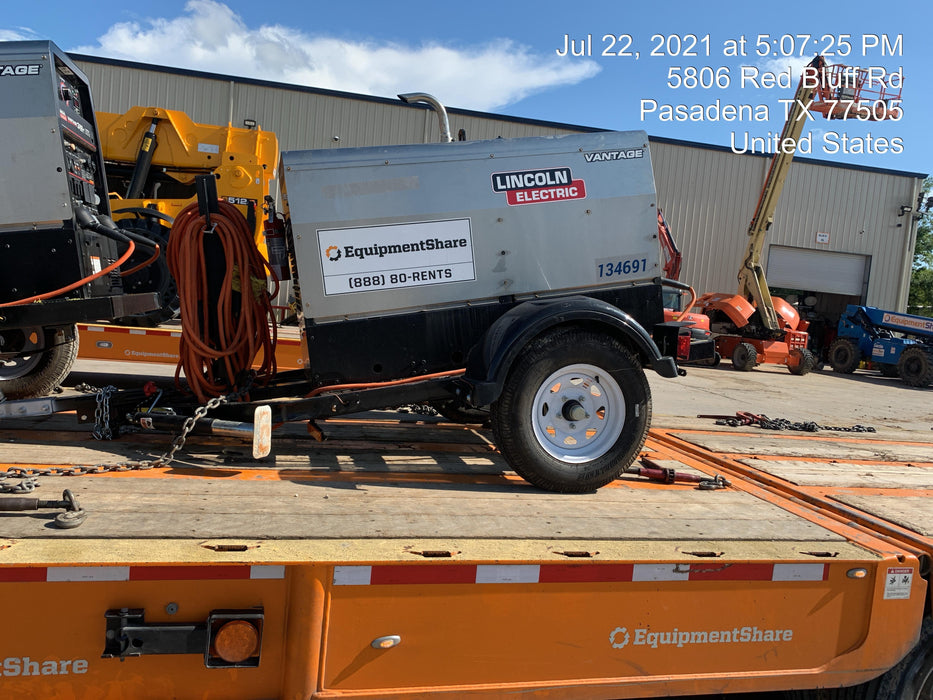 2021 Lincoln Electric Vantage 322 Ready Pak 3