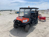2021 Kubota RTV-X1140W-H Plastic Canopy, Windshield Acrylic Clear, LED Strobe Light, Wire Harness Kit, Back up Alarm