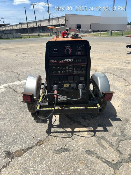 2022 Lincoln Electric LE400 Kubota V1505, Trlr, Cable Rack, Light Kit, ES Decals, T3