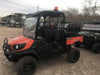 2019 Kubota RTV-XG850WL-H 4wd Utility Cart, Gas, 2 Seat, LED Strobe, Windshield Tempered Glass, Plastic Canopy, Wire Harness Kit, Backup Alarm