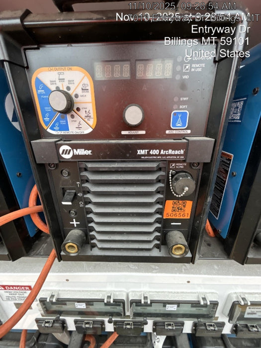 2025 MILLER ELECTRIC XMT 400