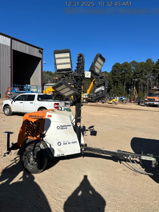 2023 Generac MLT2 Diesel, Flex Switch 120V Input, Powerzone Controller, (4) 320W LED Lights, 4kW Generator, 39.9 Gal Fuel Tank, 2" Ball, T3