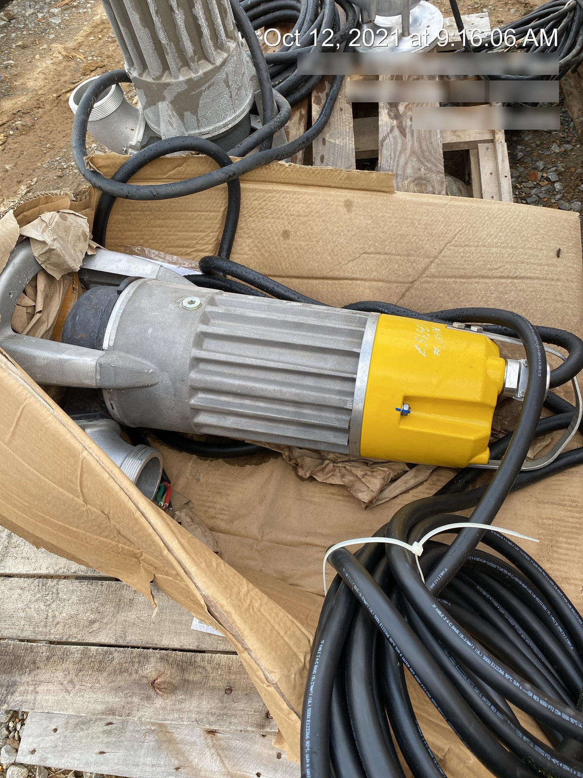 2021 ATLAS COPCO WEDA S60N 230/460V 60Hz CSA 4"NPT