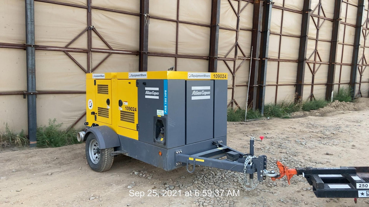 2020 ATLAS COPCO PAS 150 HF CS Enclosed