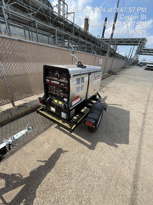 2024 Lincoln Electric LE400 Kubota V1505, Trlr, Cable Rack, Light Kit, ES Decals, T3