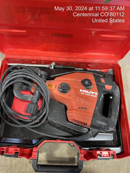 2023 HILTI TE 700-AVR