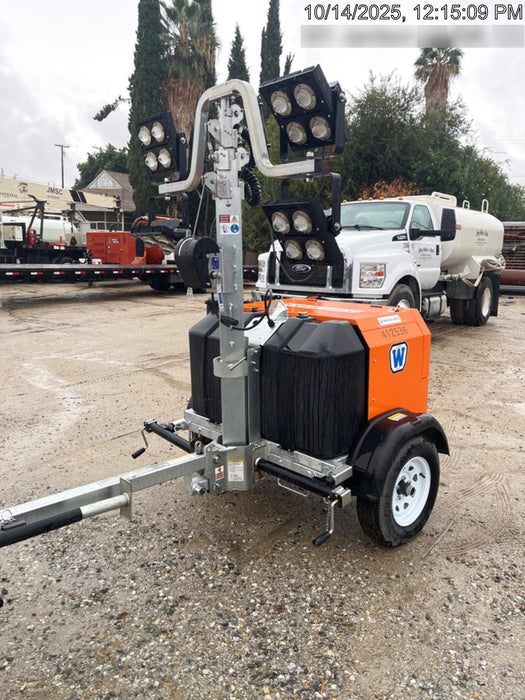 2024 Wanco WLTT-4MM4K Diesel, Deep Sea Controller, Shore Power Plug, Auto Start, (4) 350W LED Floodlights, 4kW Generator, 60 Gal Fuel Tank, 2" Ball, T3