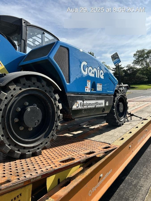 2020 Genie GTH-5519 Cab/Heat/Air, Solid Tires, Work Lights, Beacon, Aux Hydraulics, Back up Alarm