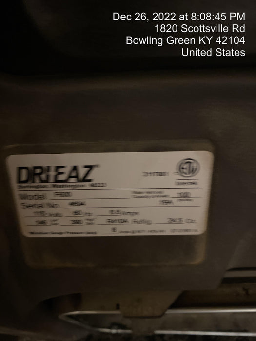 2020 DRI-EAZ LGR6000Li