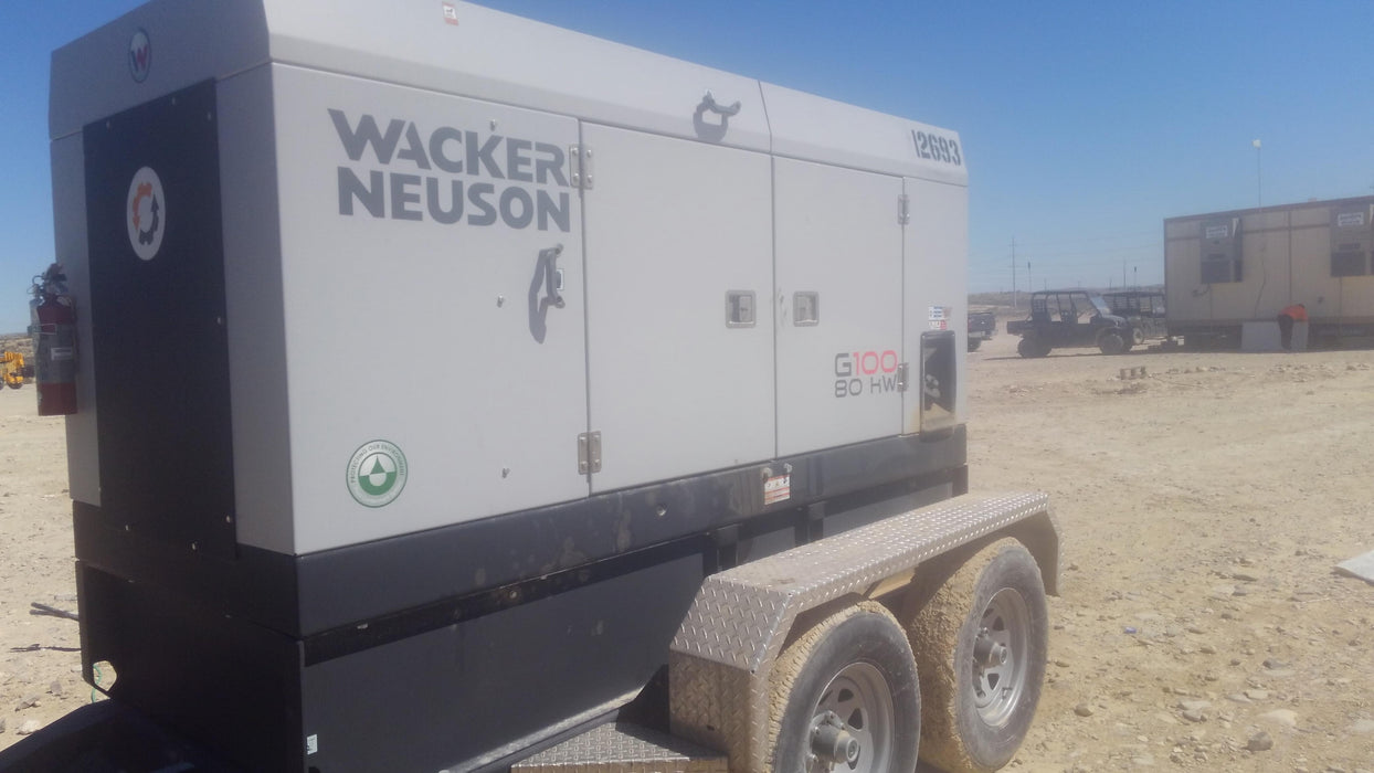 2018 WACKER NEUSON G100