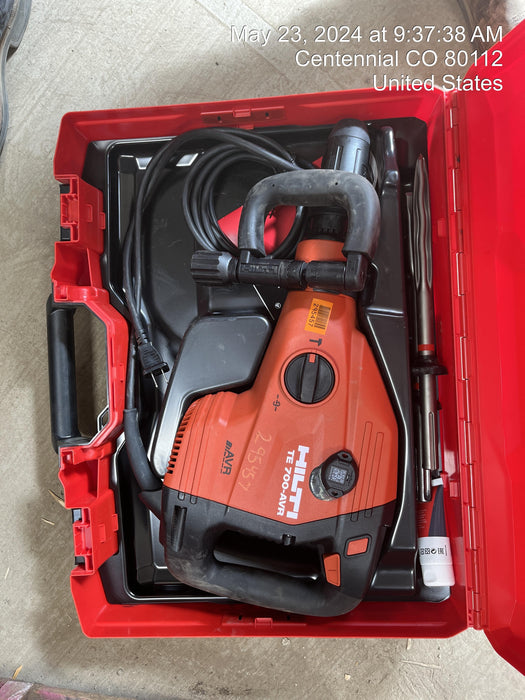 2023 HILTI TE 700-AVR