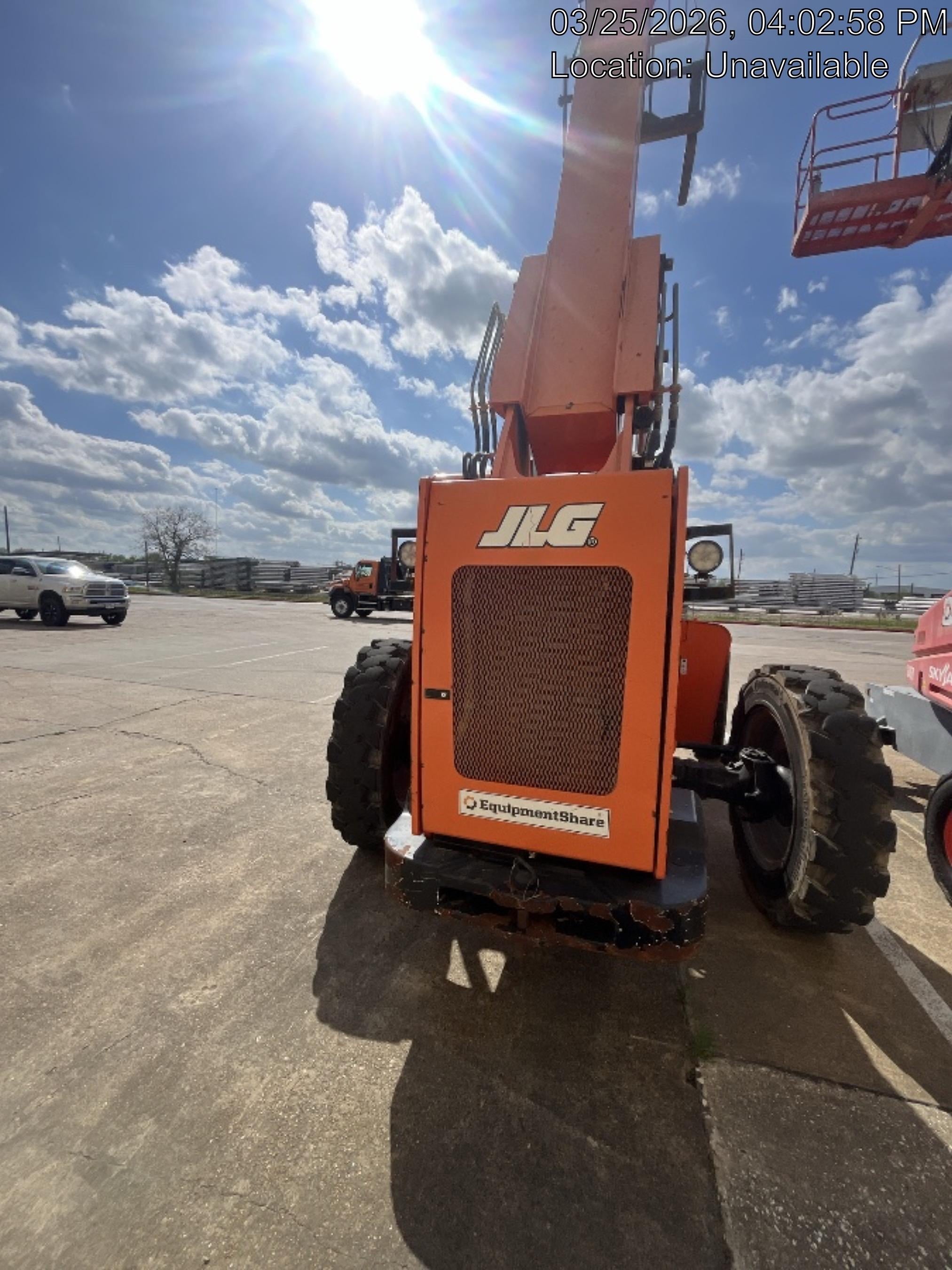 2019 Skytrak 6036 Canopy, Solid Tires, LED Work Lights, Beacon w/72" Carriage, 48" Pallet Forks