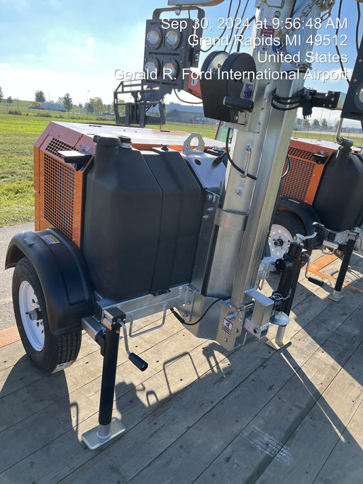 2024 Wanco WLTT-4MM4K Diesel, Deep Sea Controller, Shore Power Plug, Auto Start, (4) 350W LED Floodlights, 4kW Generator, 60 Gal Fuel Tank, 2" Ball, T3