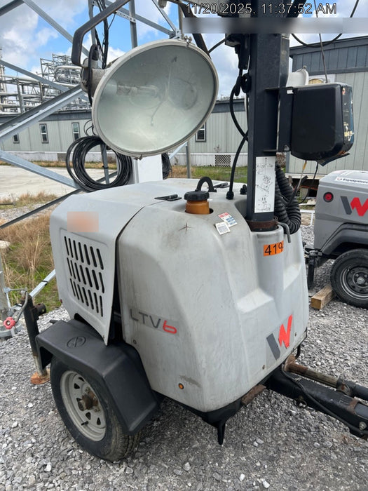 2019 Wacker Neuson LTV6K-MH Power mast, 1100W MH, Fuel Sensors, Wiring Harness